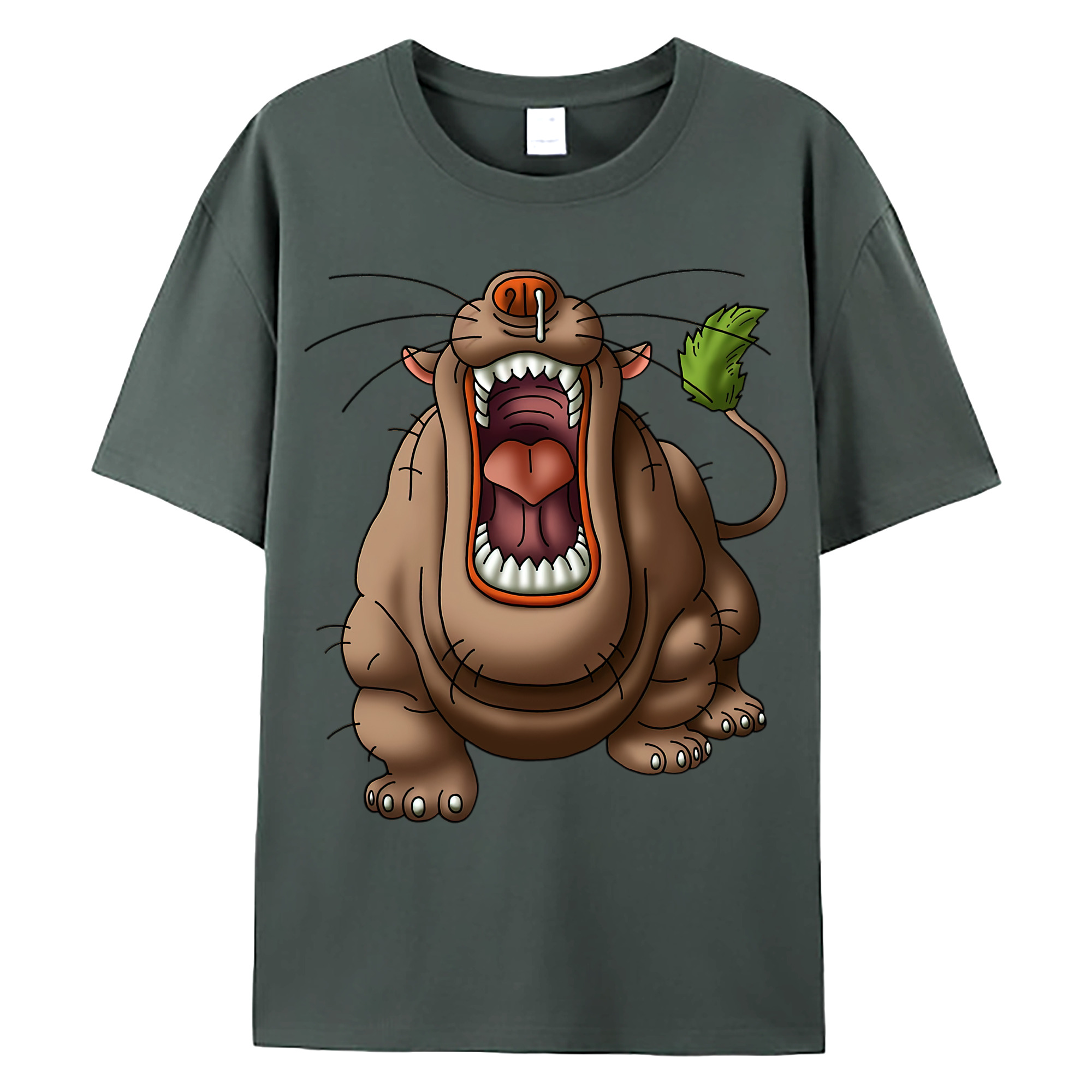 （画像用） ドラゴンクエスト Doragon Kuesuto Dragon Quest 綿100％ メンズ半袖Tシャツ｜肌触りやわらか＆通気性